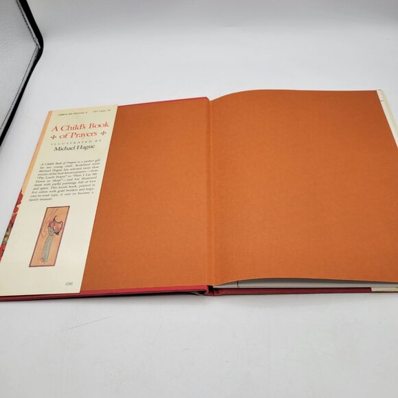 Childs Book of Prayers by Michael Hague 1985 Hardcover Dust Jacket 1st Edition - Picture 6 of 10